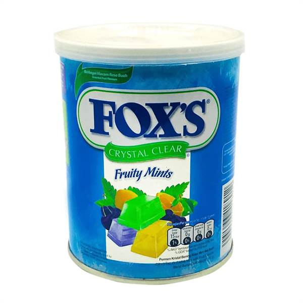 Foxs Fruity Mints Tin Imported